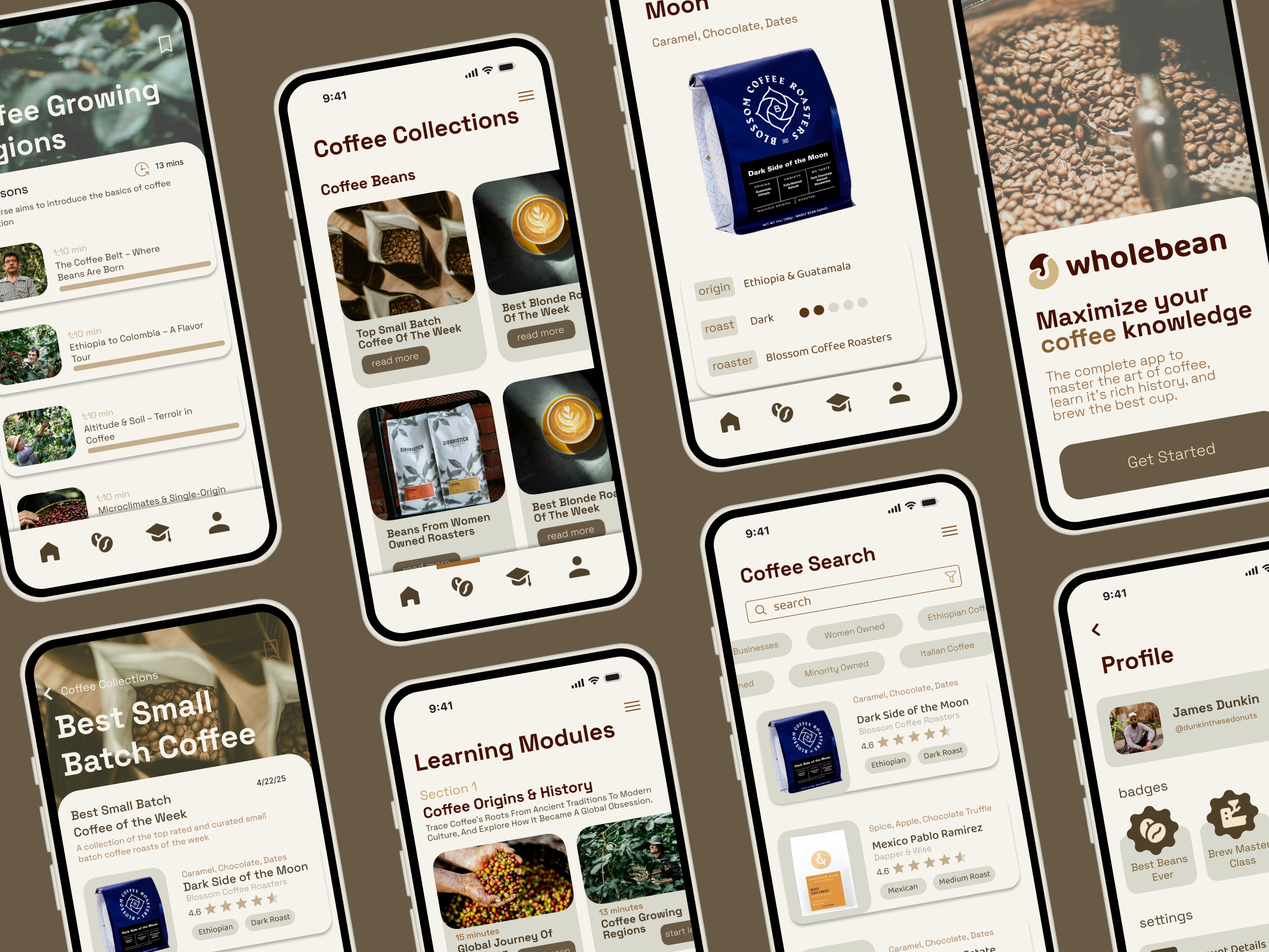 Wholebean Coffee App